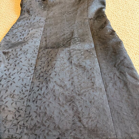 Vintage Jeanette Kastenberg Bergdorf Goodman Mini Dress Black A-line Prom Size 2 - Picture 4 of 9